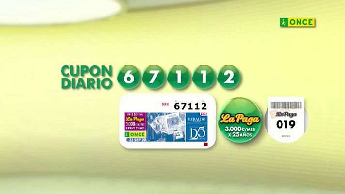 Sorteos ONCE - Sorteo ONCE - 22/09/20