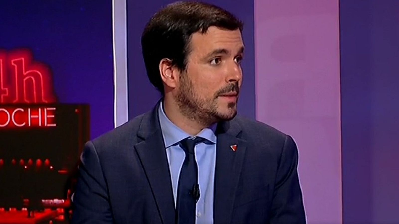 Garzón, sobre el confinamiento en el sur de Madrid: "Es hacer mella sobre un colectivo especialmente afectado" - RTVE.es - La noche en 24h | Ver
