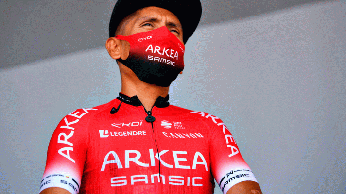 Telediario 1 - Nairo Quintana asegura que la gendarmería francesa no halló sustancias dopantes en su habitación