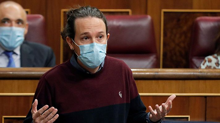 Especiales informativos - Iglesias defiende que la política social del Gobierno es "eficaz" frente a las críticas del PP