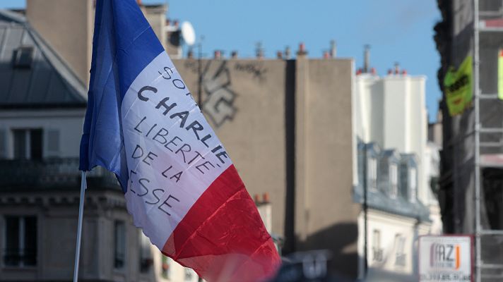 Los medios franceses se unen por la libertad de prensa