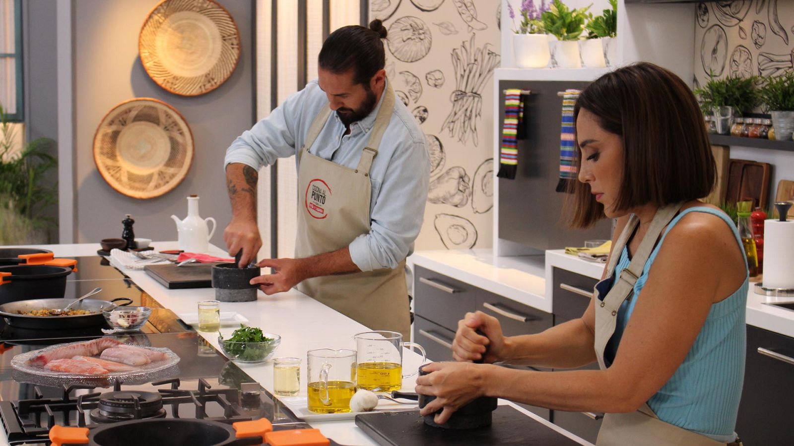 Cocina al punto con Peña y Tamara - Pescado de roca - ver ahora
