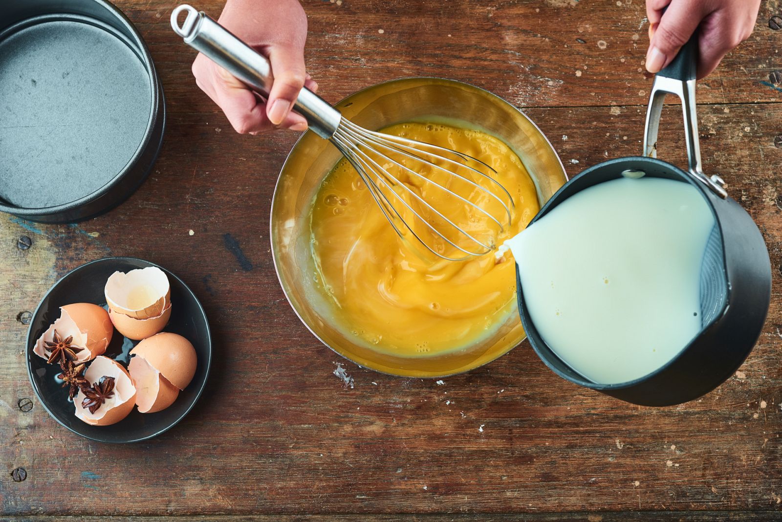 Receta casera: natillas con canela a fuego lento
