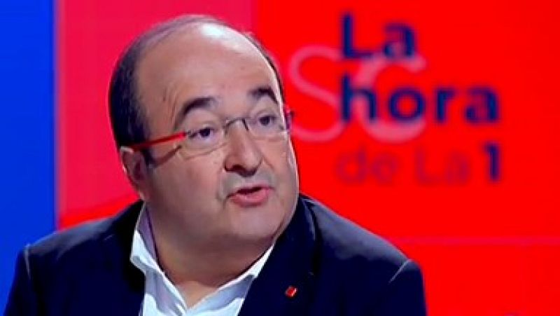 Miquel Iceta: "Los presos del proc�s no se van de rositas, llevan tres a�os en prisi�n"