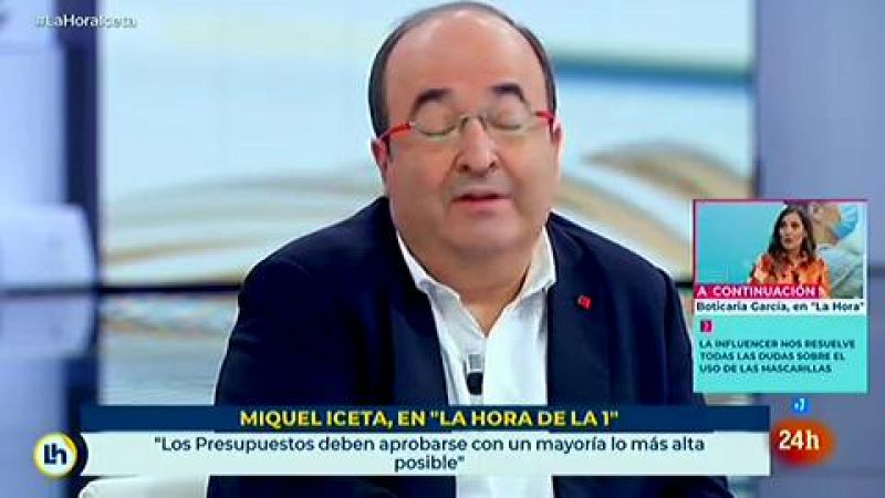 Miquel Iceta: "El rey puede ir a Catalua, lo que hay que decidir es a qu va y cuando"