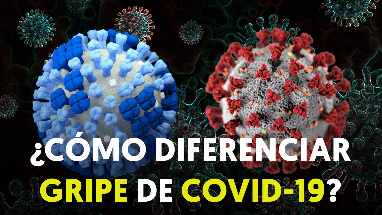 Coronavirus| ¿Cómo diferenciar gripe y COVID-19?