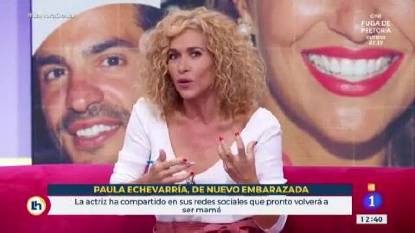 Ana Obregón felicita a Paula Echavarría por su embarazo
