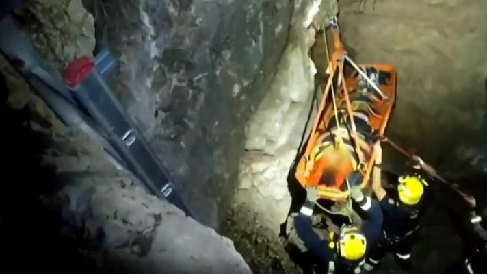 Rescatada una joven tras caer a un pozo de siete metros 
