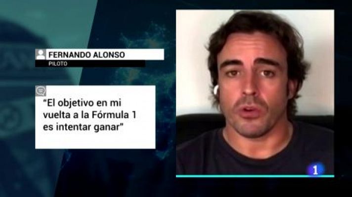 Fernando Alonso: " El objetivo de mi vuelta a la F1 es intentar ganar"