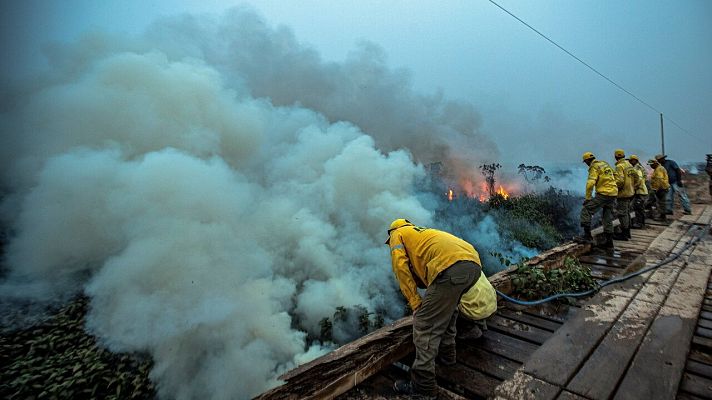 El Pantanal de Brasil, el mayor humedal del planeta, sufre los peores incendios de las últimas décadas