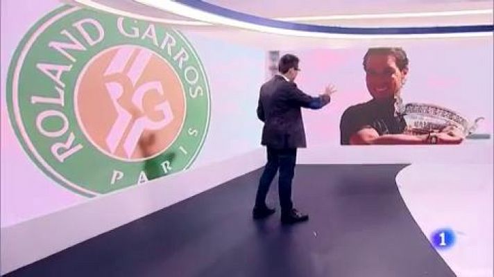 Telediario 1 - Nadal debutará en Roland Garros contra Gerasimov