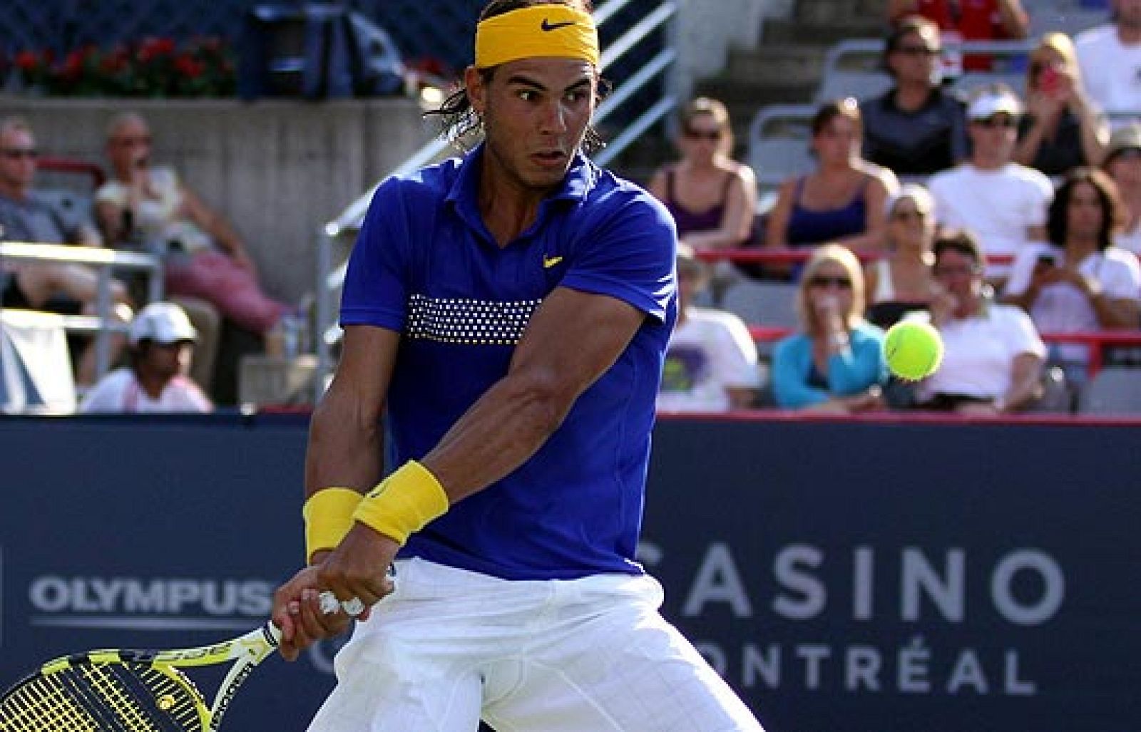 Rafa Nadal ganó al alemán Petzschner y ya está en cuartos de final del torneo de Montreal, donde se enfrentará al argentino Juan Martín del Potro. Segundo contra sexto de la ATP.