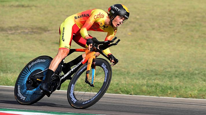 Mundiales de Ciclismo - Pello Bilbao: "No era la crono ideal para mí, pero he intentado romper mis récords"