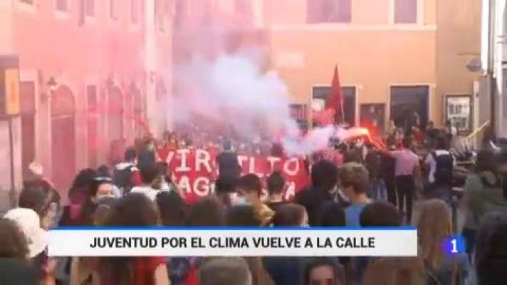 Juventud por el Clima vuelve a la calle, con Greta Thunberg a la cabeza 