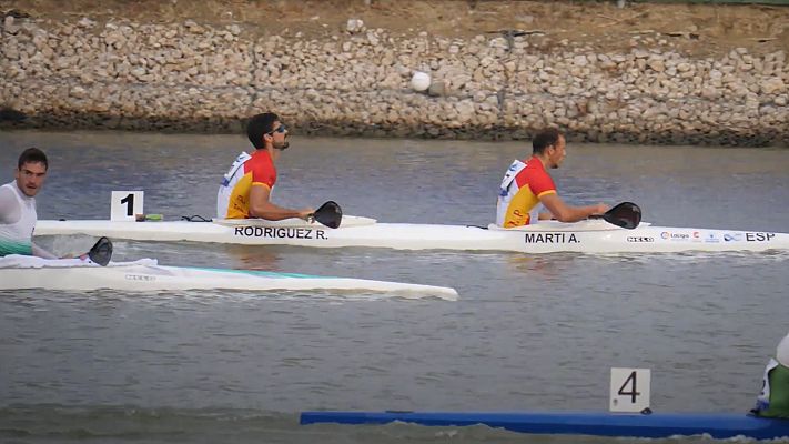 Telediario 1 - España arranca la Copa del Mundo de piragüismo con nueve clasificaciones para las finales