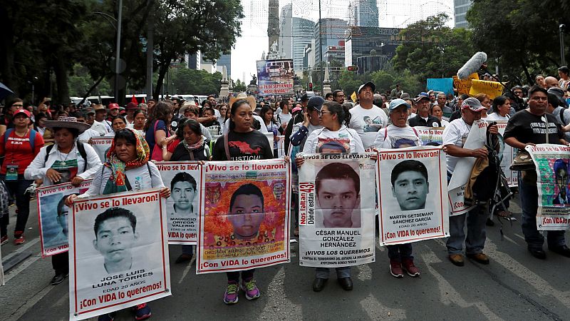 Seis años de la desaparición de los 43 estudiantes de Ayotzinapa
