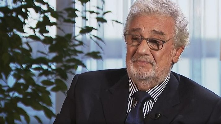Especiales informativos - Plácido Domingo afirma que sus disculpas se sacaron de contexto: "Nunca he abusado de nadie"