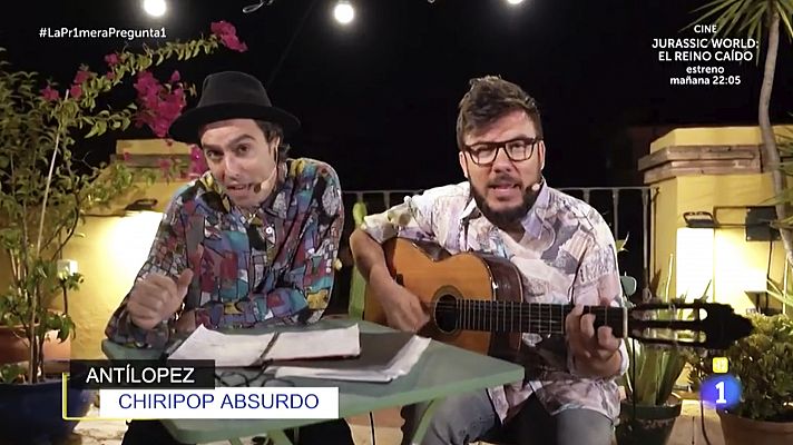 Antílopez nos interpreta una canción con los temas candentes