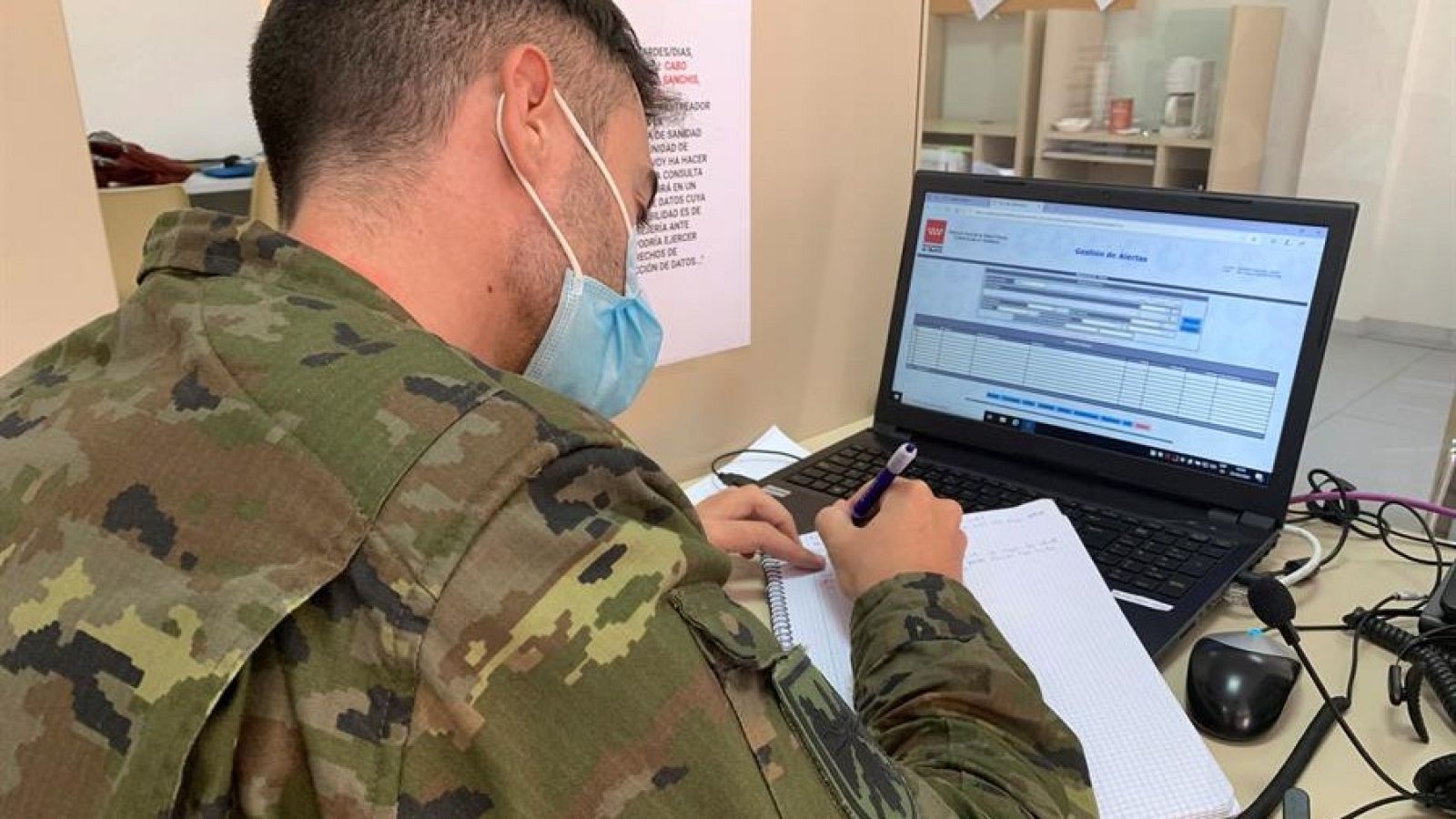 El Ejército de Tierra asume el liderazgo de los rastreos de casos