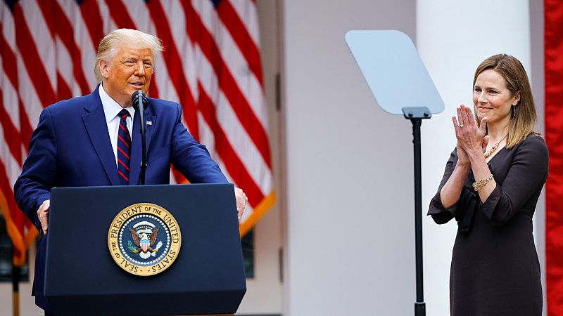 Trump nomina a Amy Coney Barrett para el Supremo