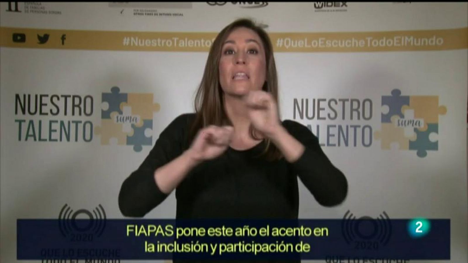 Discapacidad auditiva: FIAPAS lanza la campaña "Nuestro talento suma"