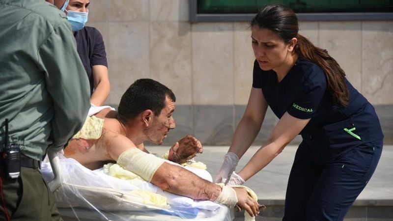 Tensión en el Cáucaso entre los ejércitos de Armenia y Azerbaiyán - Informativo 24h | Ver
