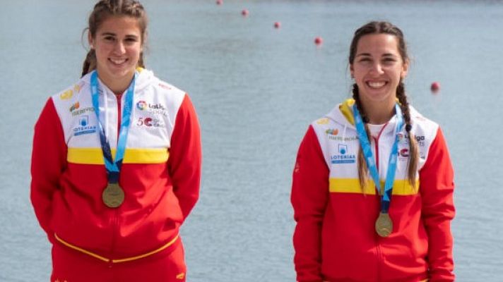  - Así analizan los piragüistas españoles las diez medallas en la Copa del Mundo de Szeged