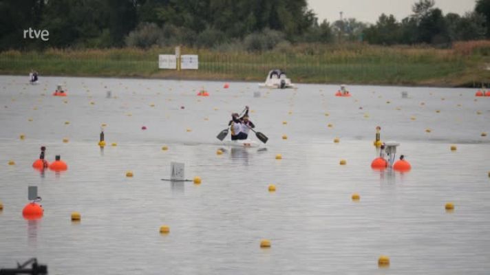 Así analizan los piragüistas españoles las diez medallas en la Copa del Mundo de Szeged