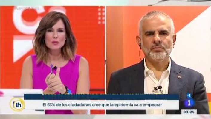 Carrizosa (Cs) sobre Torra: "Se va como vino, inhabilitado por incumplir la ley"