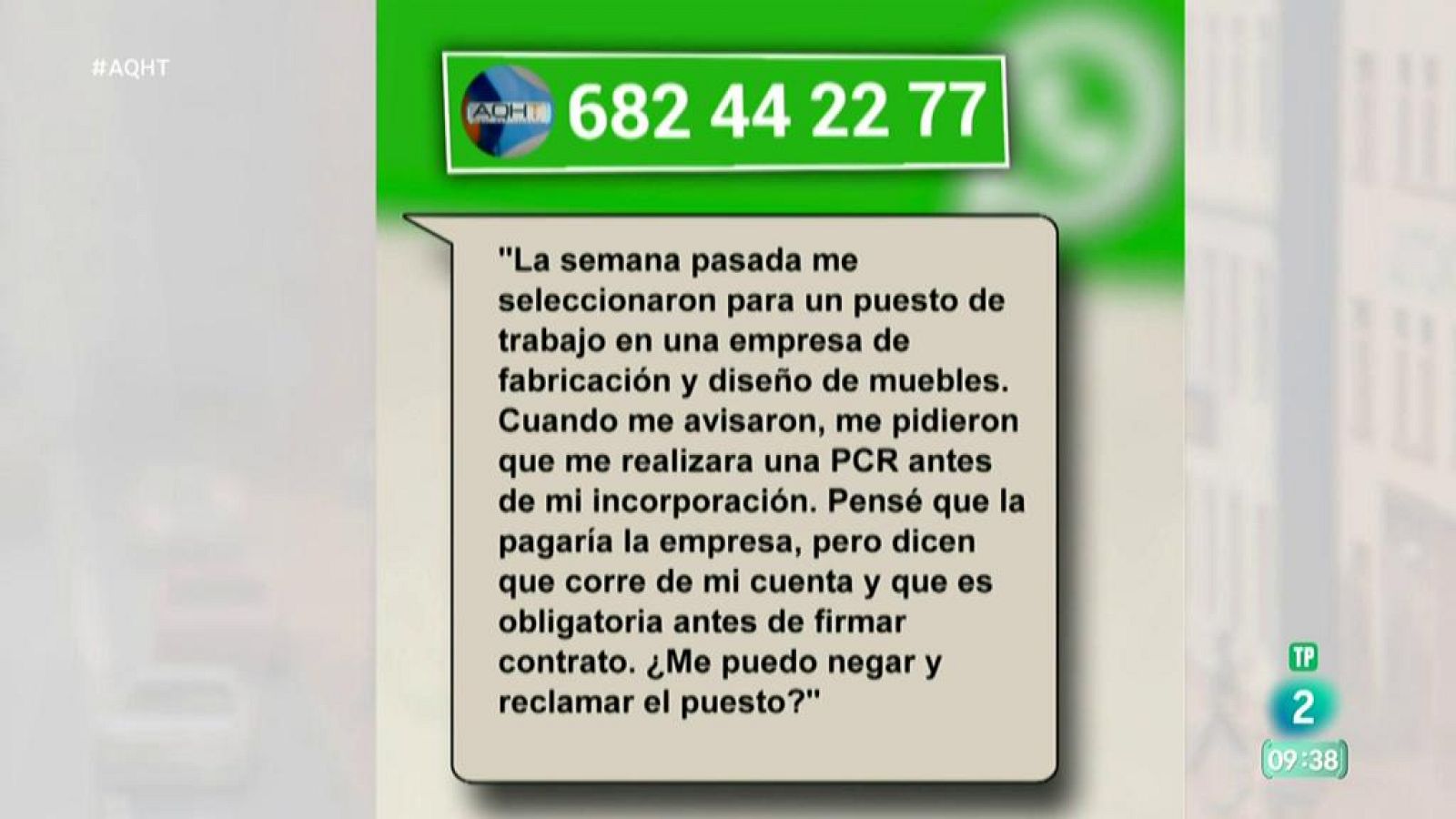 ¿Pueden pedirte una PCR para conseguir empleo? - Aquí hay trabajo | Ver