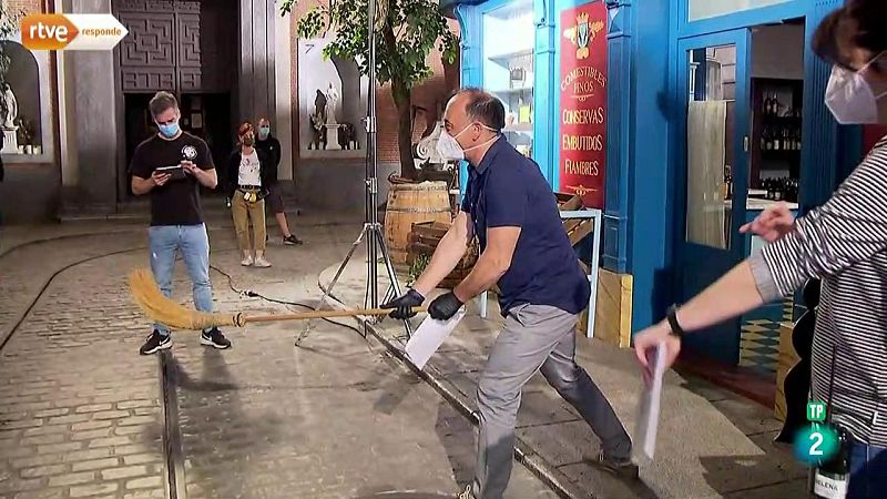 Medidas de protecci�n anti Covid-19 en RTVE