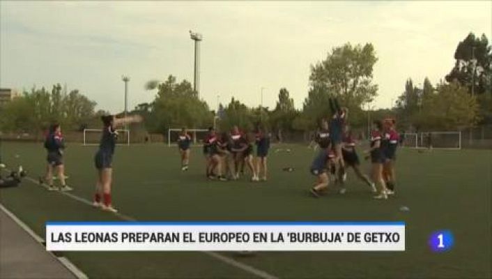 Telediario 1 - Las 'Leonas', concentradas en Getxo para preparar el Europeo