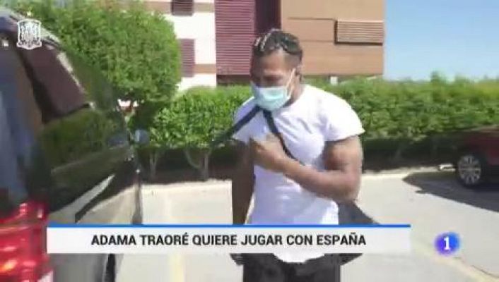Telediario 1 - Adama Traoré, convocado por Mali para dos amistosos