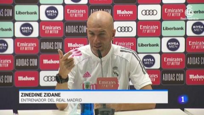 Telediario 1 - Zidane: "Somos ya muchos, ¿para  qué vamos a meter a más gente?"