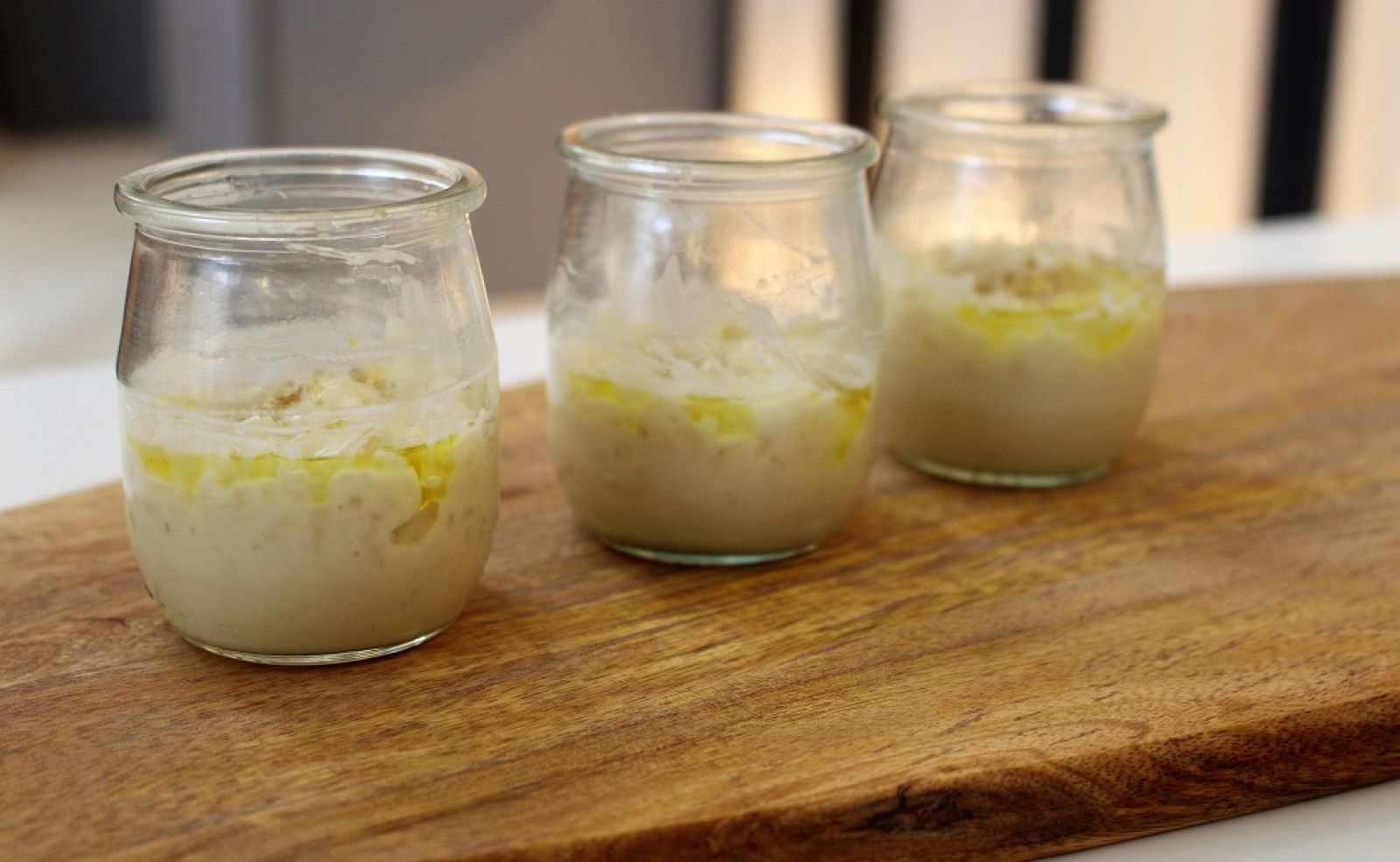 Risotto de suero de yogur con toques cítricos 