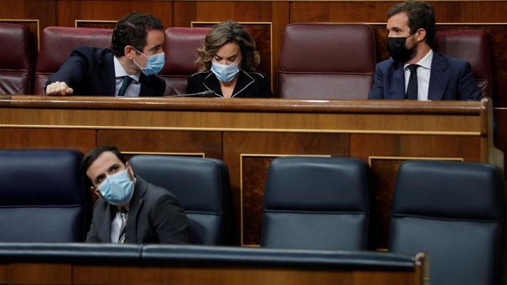  - Garzón se defiende de los ataques del PP por sus críticas al rey: "Ustedes están más cerca del delito que de la Constitución"