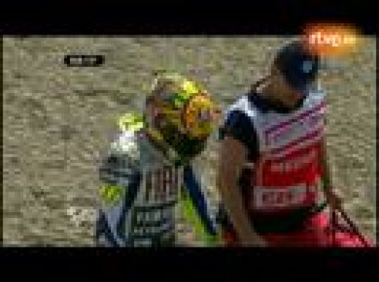  - Rossi se va al suelo
