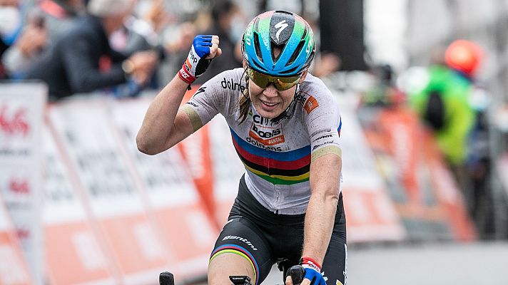 Ciclismo - Van der Breggen corona el Muro de Huy y logra su sexta Flecha Valona