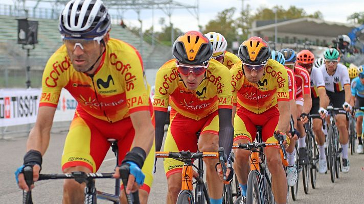 Así vivió la selección española el Mundial de Ciclismo de Imola