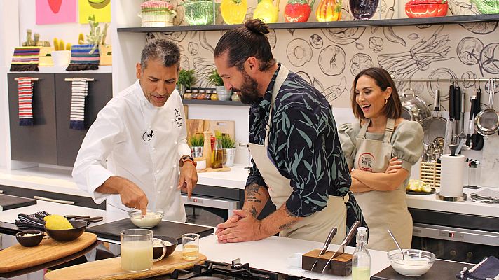 Cocina al punto con Peña y Tamara - Paco Roncero