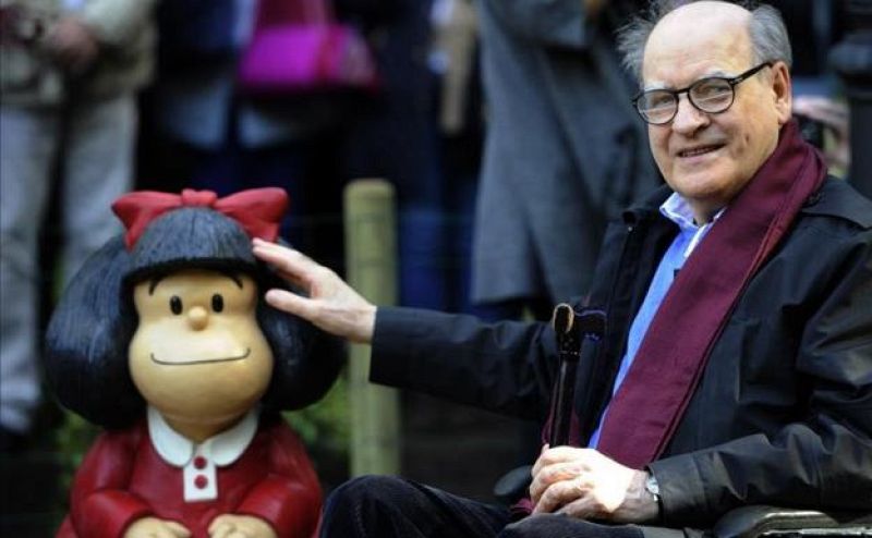 Muere Quino, el 'padre' de Mafalda