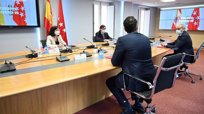 Illa rechaza explicar el porqué del desacuerdo con Madrid y llama a actuar "con determinación" para controlar la pandemia