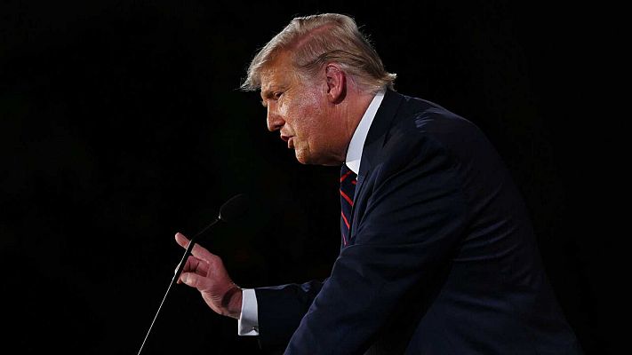 Telediario 1 - Los expertos creen que el tono bronco del debate entre Trump y Biden continuará durante la campaña