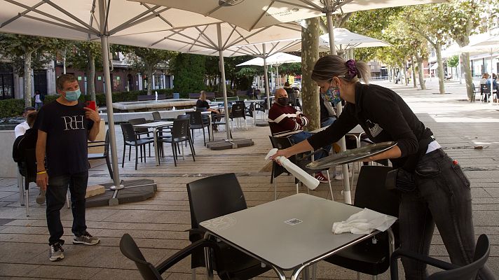 Telediario 1 - Calahorra, Arnedo y Rincón de Soto comienzan una semana de restricciones