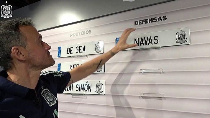 Fútbol - Presentación selección española y rueda de prensa