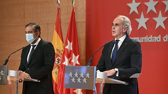 Especial Coronavirus - Enrique López, consejero madrileño de Justicia: "Estamos ante una sustracción de competencias injustificada"