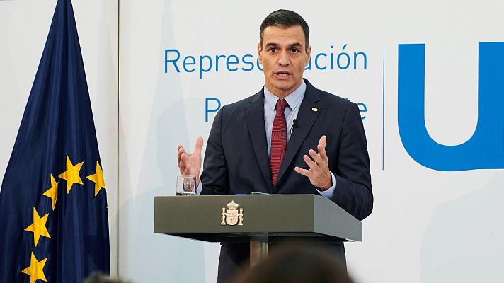 Telediario 1 - Sánchez avisa que cambiará la ley para desbloquear el CGPJ si el PP no pacta