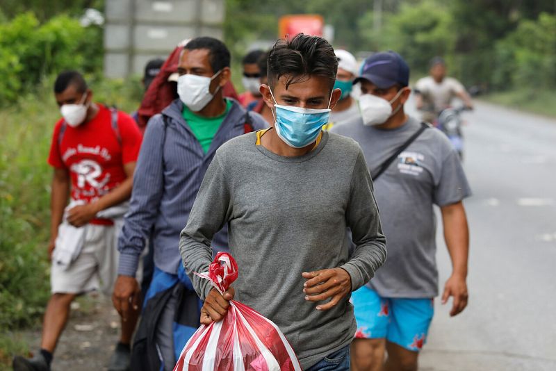 La pandemia no frena la migración de Centroamérica a Estados Unidos
