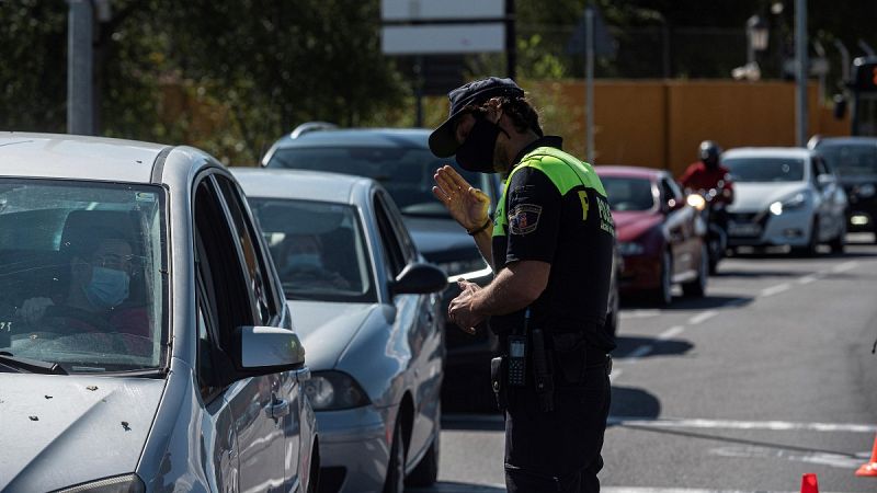 Diez muncipios madrileños viven su primer día de restricciones 