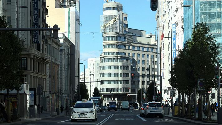 Menos tráfico en las carreteras madrileñas en el primer día de restricciones